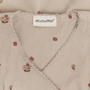 Minymo | Jurk Girls Feather Grey