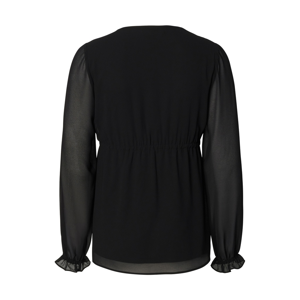Noppies Maternity | Blouse Longsleeve Nursing Black