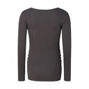 Noppies Maternity | T-shirt Longsleeve Nursing Forged Iron