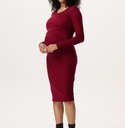 Noppies Maternity | Jurk Longsleeve Nursing Burgundy