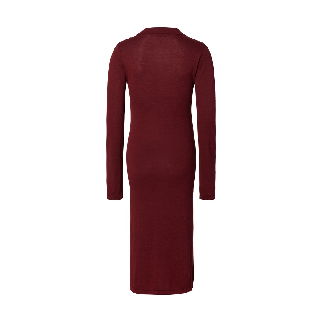 Noppies Maternity | Jurk Longsleeve Nursing Burgundy