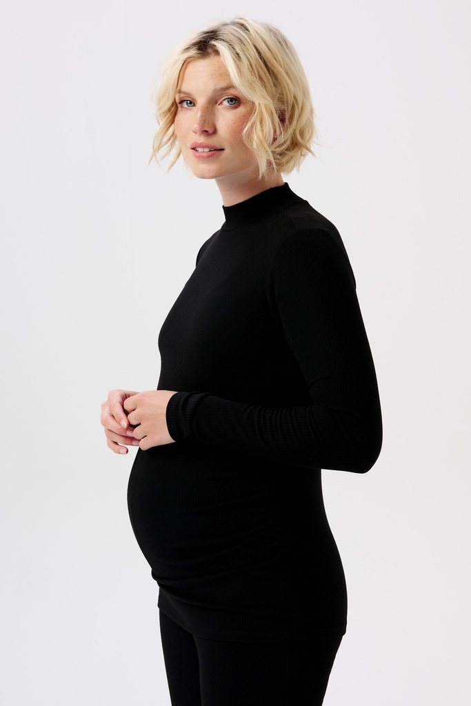 Noppies Maternity | T-shirt Longsleeve Black