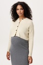 Noppies Maternity | Vest Longsleeve Nursing Bone White