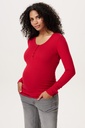 Noppies Maternity | T-shirt Longsleeve Nursing Jester Red