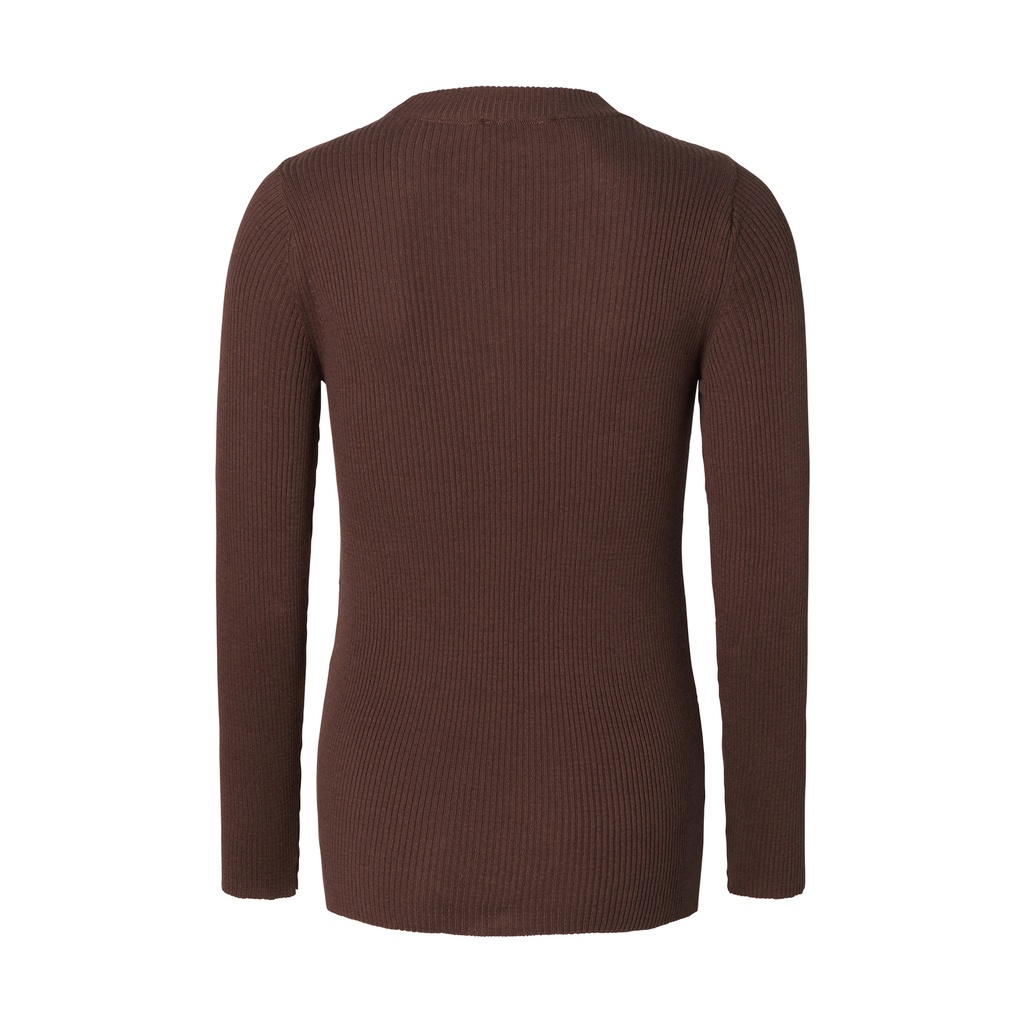 Noppies Maternity | T-shirt Longsleeve Brown