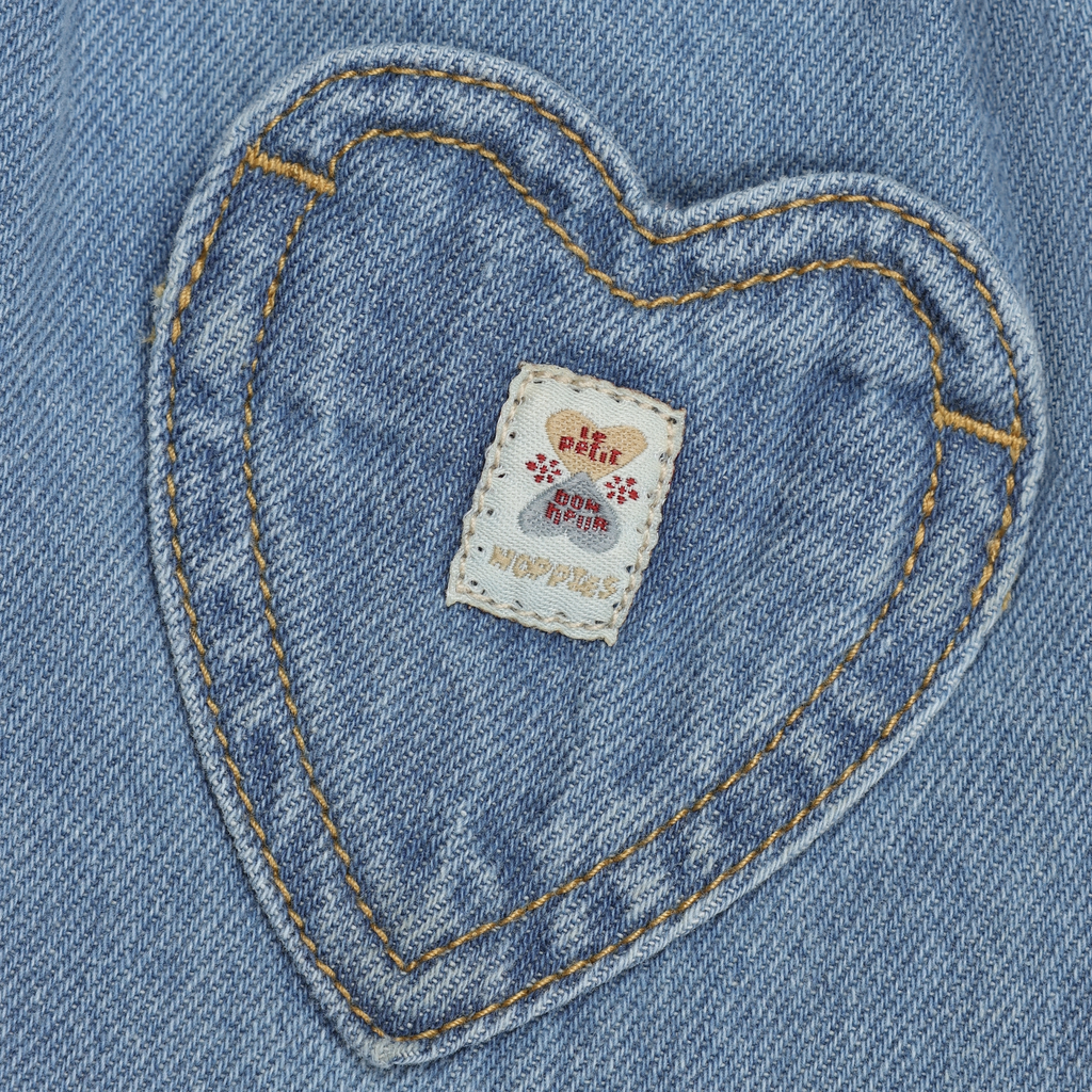 A Tiny Story | Broek Girls Denim Light Blue