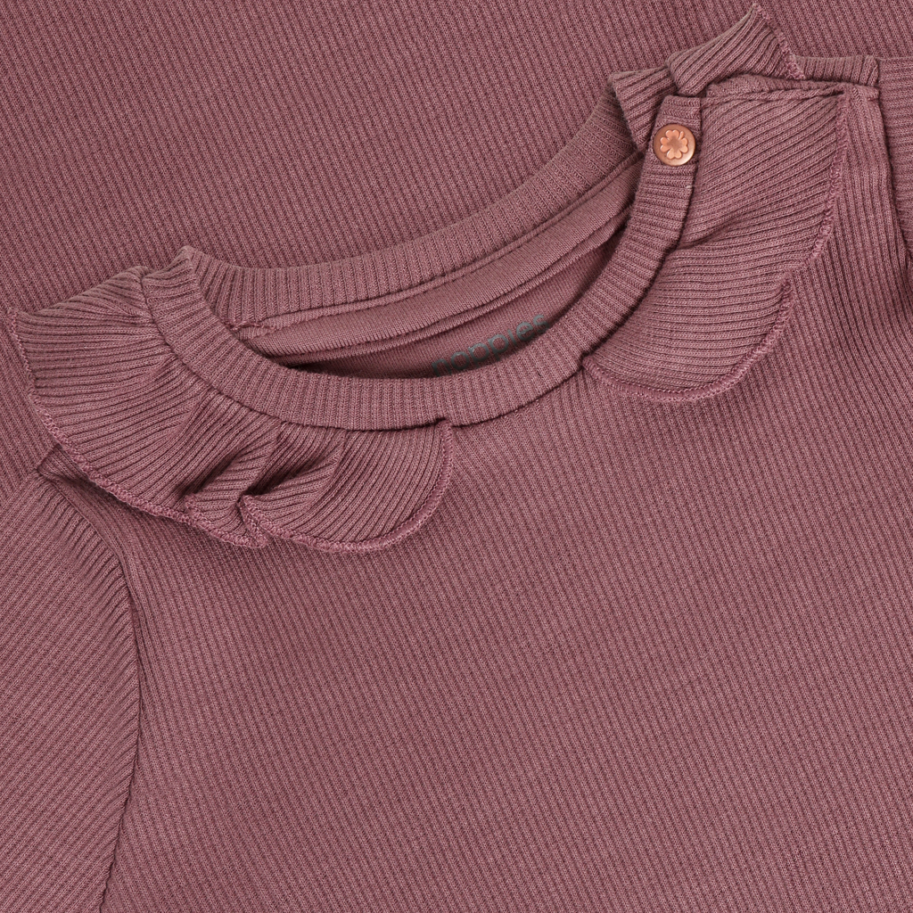 Noppies | T-shirt Girls Longsleeve Rose Taupe