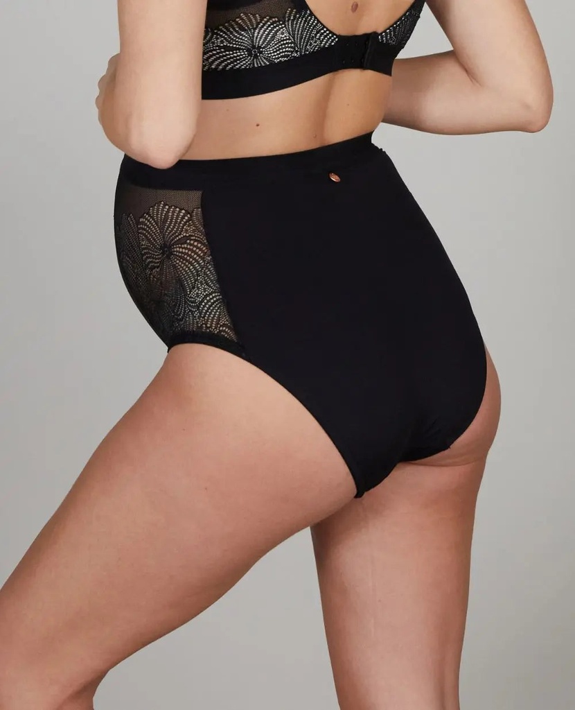 Cache Coeur | Slip met Buikband Dhalia Black