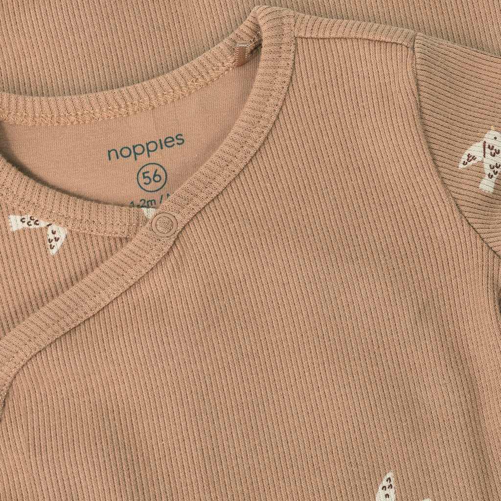 Noppies | T-shirt Uni Overslag Longsleeve Brush