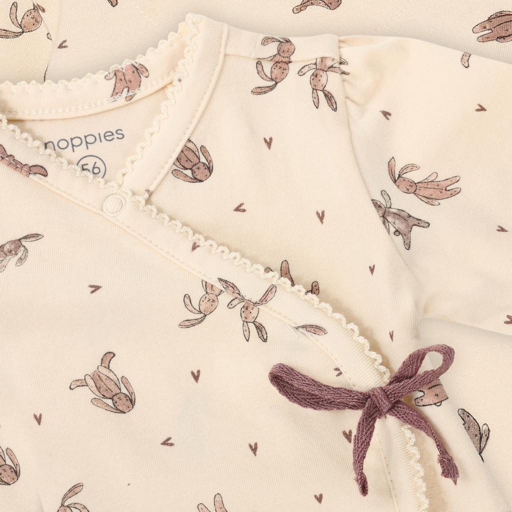 Noppies | T-shirt Girls Overslag Longsleeve Buttercream