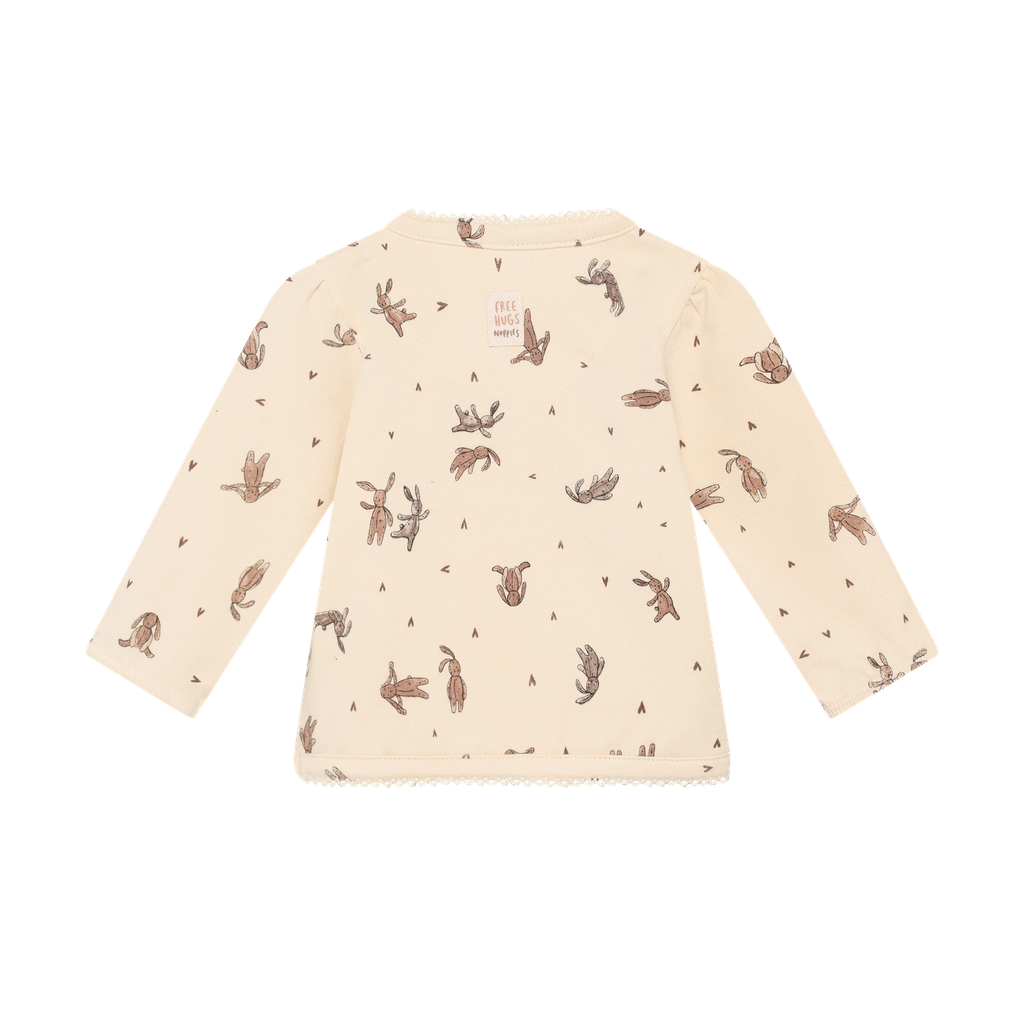 Noppies | T-shirt Girls Overslag Longsleeve Buttercream