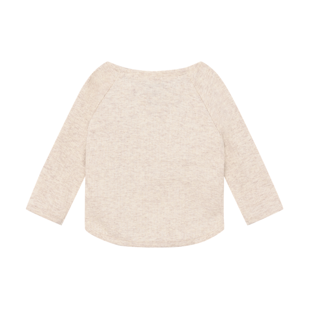 Noppies | T-shirt Uni Longsleeve Sand Melange