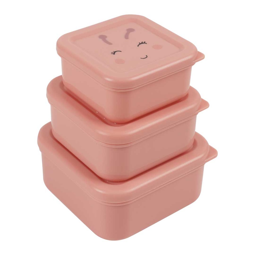 Trixie | Bewaarpotje Snackbox Mrs. Butterfly 3-delig