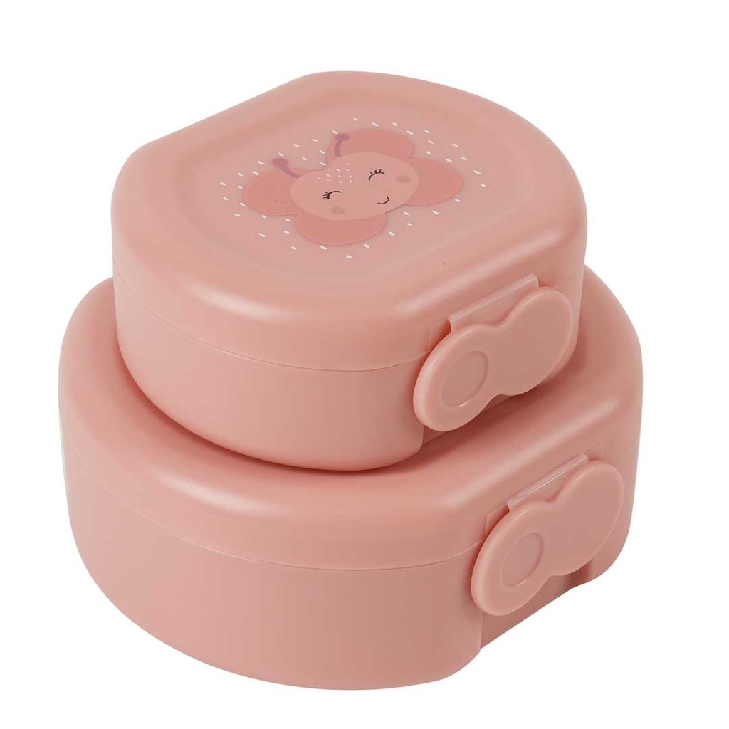 Trixie | Bewaarpotje Snack Box Mrs. Butterfly Rose 2-pack