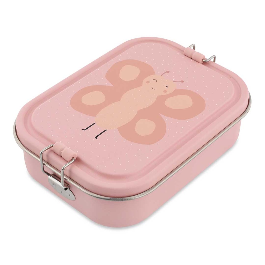 Trixie | Brooddoos Groot Mrs. Butterfly Roze 20x15x6cm