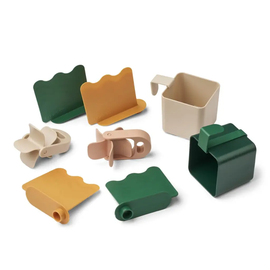 Liewood | Speeltafel Sepp met Deksel Beach Blue 20-delig