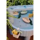 Liewood | Speeltafel Sepp met Deksel Beach Blue 20-delig