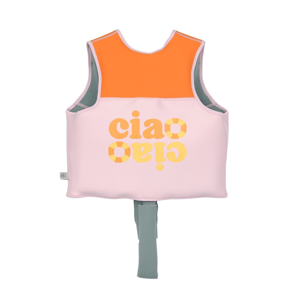 Laessig | Zwemvest Pale Pink/Orange