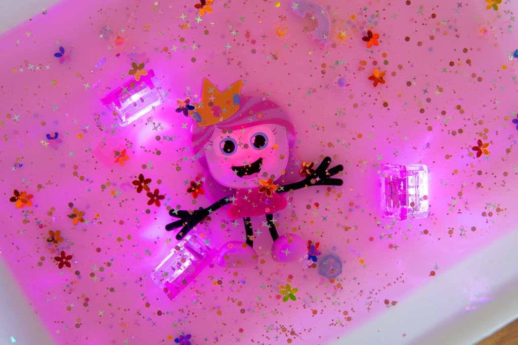 Glo Pals | Badspeelgoed Light Up Cubes Ida
