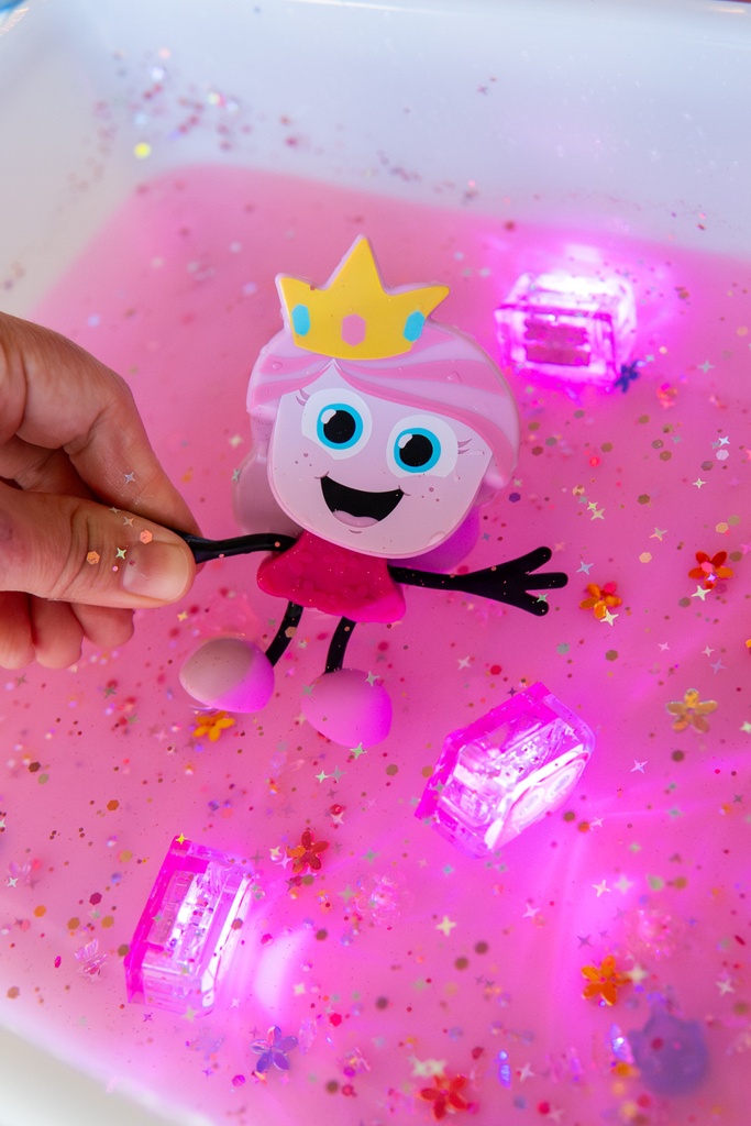 Glo Pals | Badspeelgoed Light Up Cubes Ida