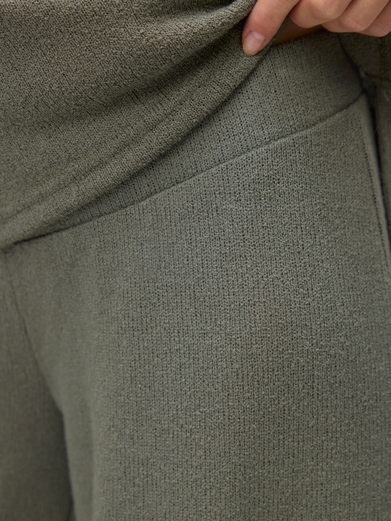 Mamalicious | Broek Sabine Wide Agave Green