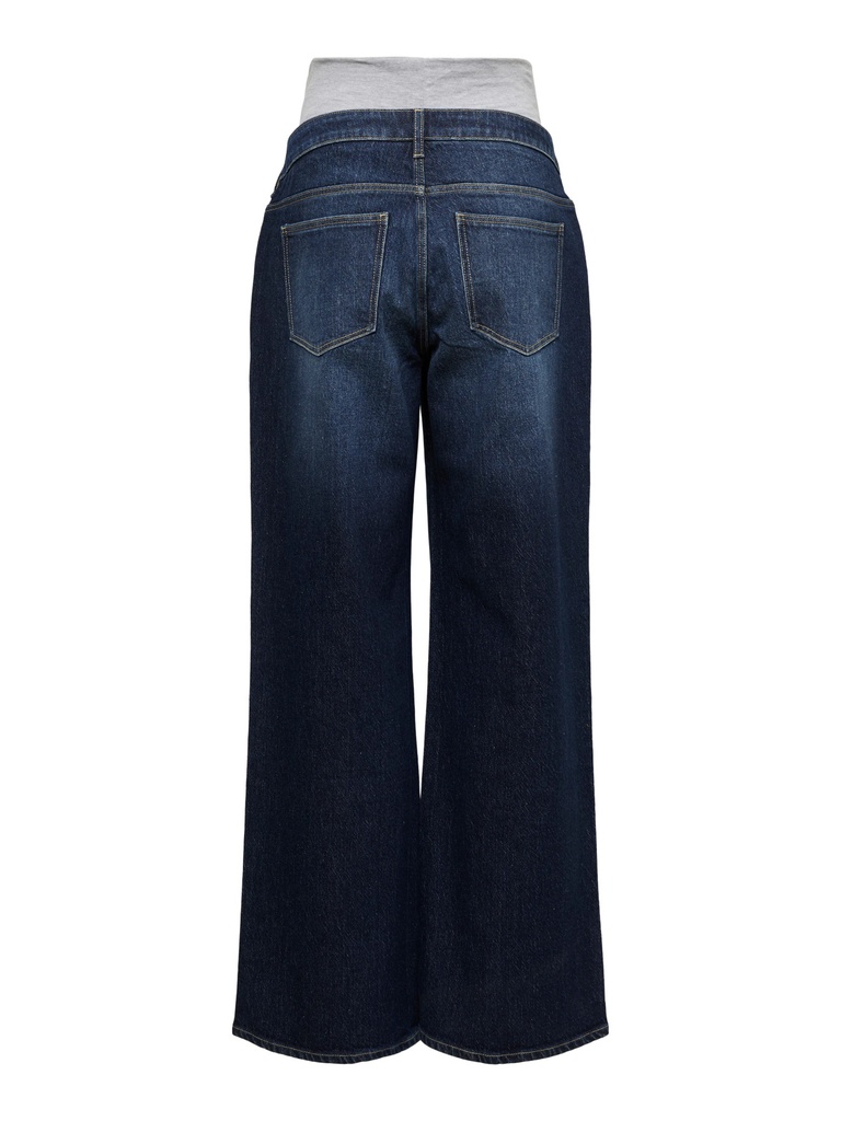 Mamalicious | Broek Malaga Wide Fit Dark Blue