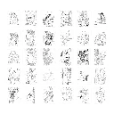 Kidywolf | Tekentablet Kidydraw Pad Animals 8Y+
