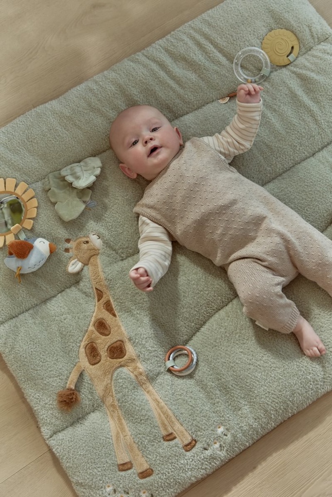 Little Dutch | Speeltapijt Zonder Speelboog Safari Friends GRS