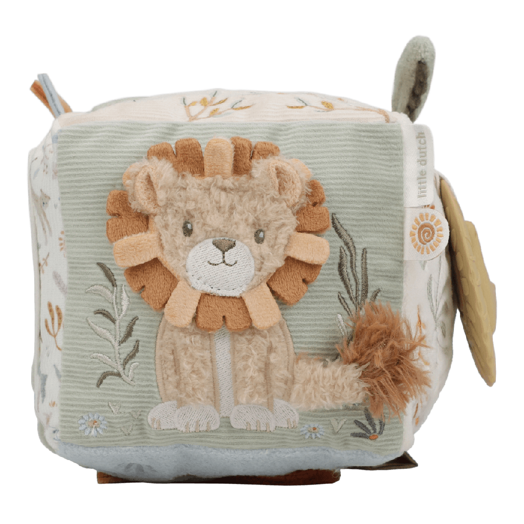 Little Dutch | Activiteitenkubus Safari Friends Groen GRS