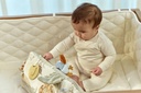 Little Dutch | Activiteitendriehoek Safari Friends Groen Textiel GRS