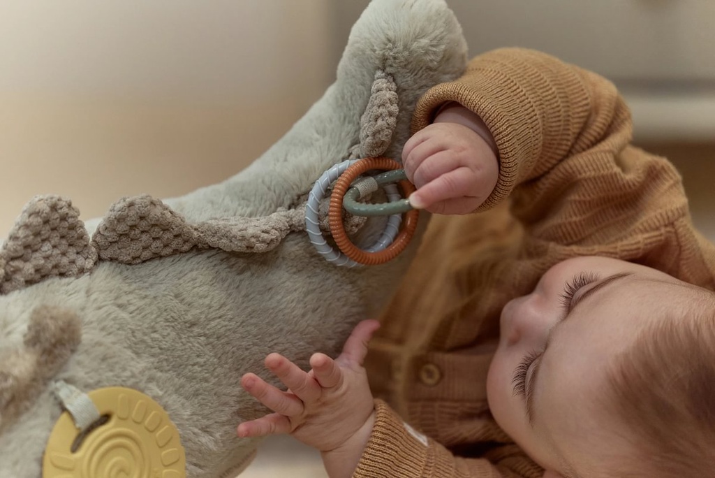 Little Dutch | Activiteitenknuffel Safari Friends Krokodil Groen Textiel GRS