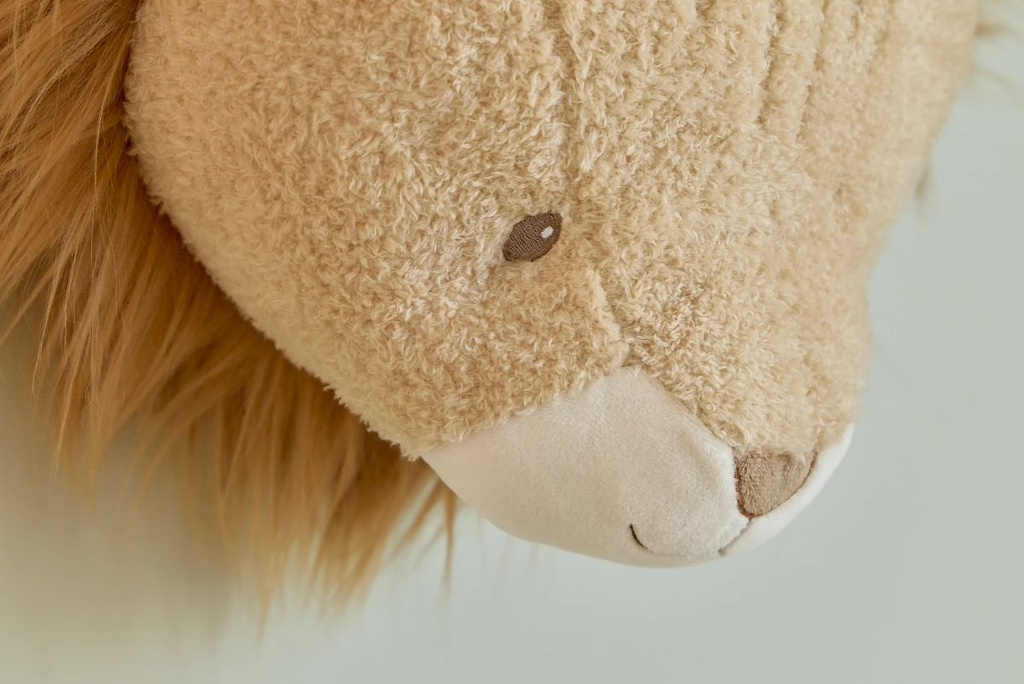 Little Dutch | Wandversiering Safari Friends Leeuw Dierenkop GRS