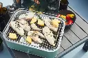 Barbecook | Barbecue E-Carlo Tafelmodel Elektrisch RVS Rooster 42,5x33x16,5cm/1,5m Snoer vr 4 Personen Groen