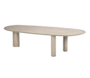 4SO | Poten Tuintafel Denia Dining Table LEGS Latte Ceramic Print  240x105 en 290x110cm 