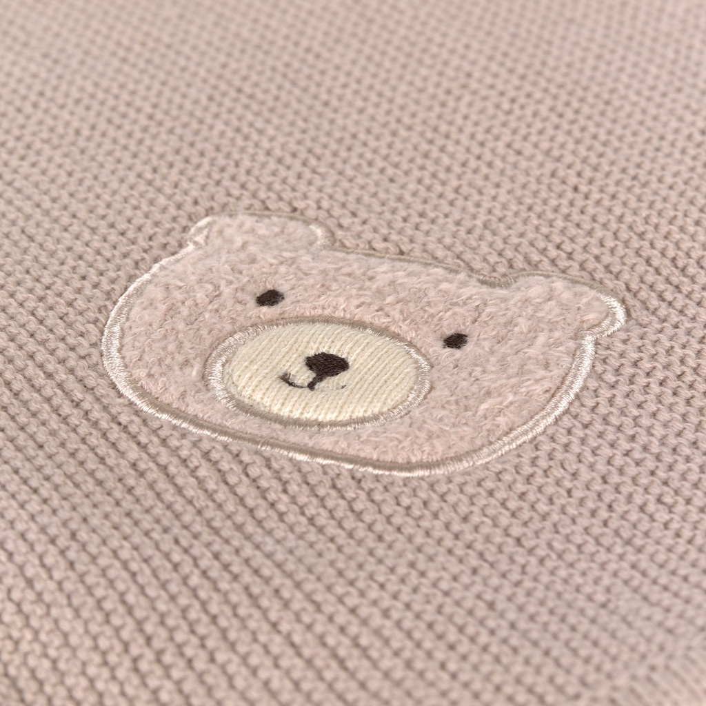 Laessig | Deken Miracle of Nature Bear Knitted