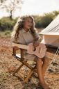 Little Dutch | Muziekinstrument Gitaar Safari Friends Roze Hout FSC