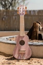 Little Dutch | Muziekinstrument Gitaar Safari Friends Roze Hout FSC
