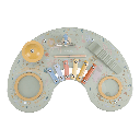 Little Dutch | Muziekinstrument Muziektafel Safari Friends FSC