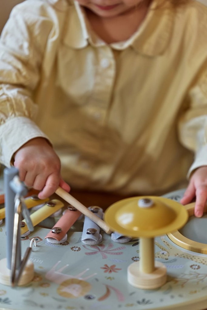 Little Dutch | Muziekinstrument Muziektafel Safari Friends FSC
