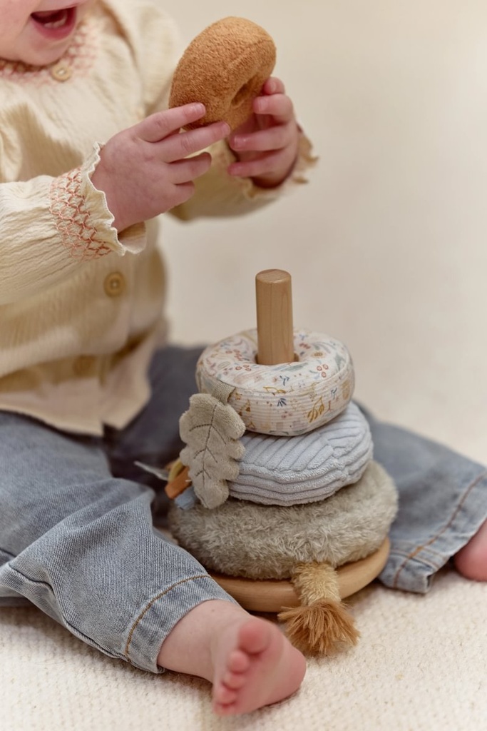 Little Dutch | Tuimelstapelaar Safari Friends Hout FSC