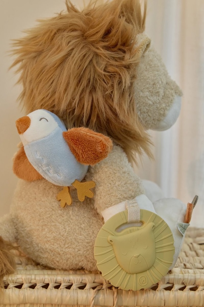 Little Dutch | Activiteitenknuffel Safari Friends Leeuw Geel