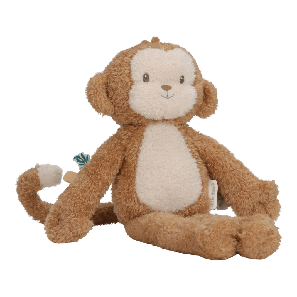 Little Dutch | Pluche Knuffel Safari Friends Aap Bruin 