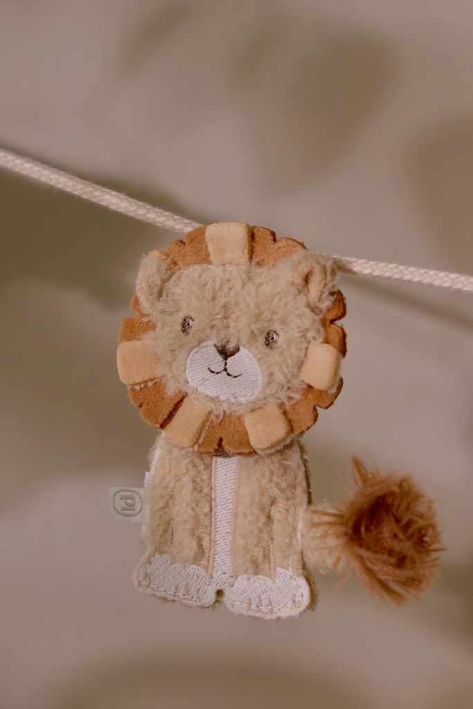 Little Dutch | Vlaggenlijn Textiel Figuur Leeuw Geel