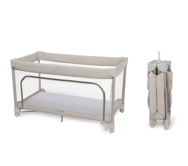 Maxi Cosi | Reisbed Merlin One Hand Foldable Elegance Beige