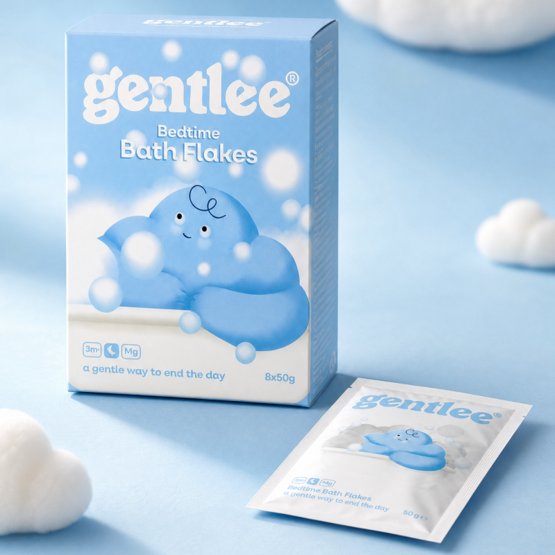Gentlee | Slaaphulp Bedtime Bath Flakes