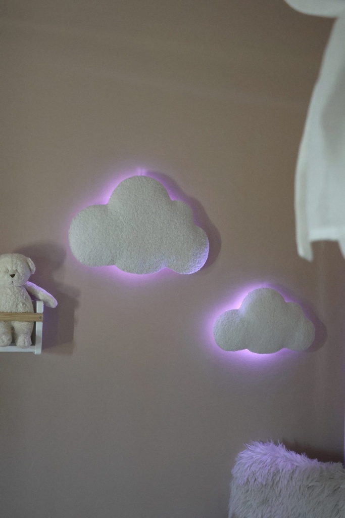 Little Loua | Wanddecoratie Cloud Ledlamp Small 39x23cm