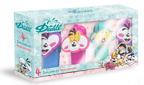 Diddl | Markeerstift 4-pack