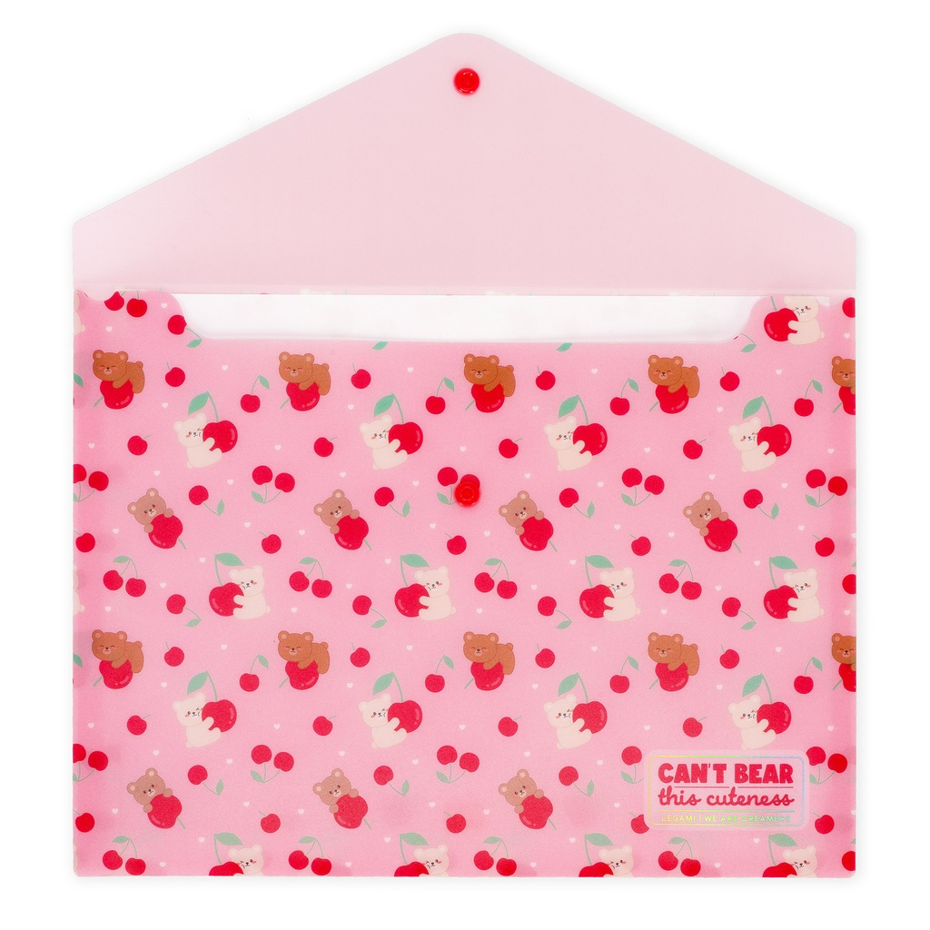 Legami | Map Teddy Cherry Fold & Order