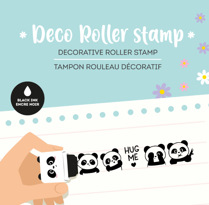 Legami | Stempel Panda Deco Roller Stamp