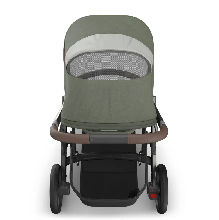 Uppababy | Wandelwagen Vista V3 incl. Draagmand Evelyn Meadow Green